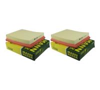 2X Original MANN-FILTER Filtro Dell'Aria C 2159