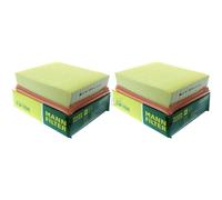 2X Original MANN-FILTER Filtro Dell'Aria C 24 123/2