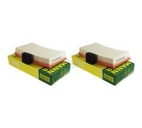 2X Original MANN-FILTER Filtro Dell'Aria C 2774/3 KIT Filtro Dell'Aria