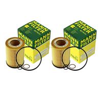 2X Original MANN-FILTER Filtro Olio HU 715/5 X Filtro Olio