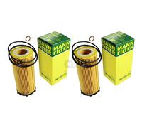 2X Original MANN-FILTER Filtro Olio HU 720/3 X Filtro Olio