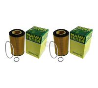 2X Original MANN-FILTER Filtro Olio HU 942/1 X Filtro Olio