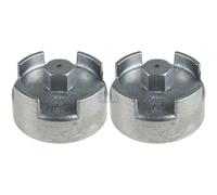 2X Original MANN-FILTER Filtro Olio LS 8