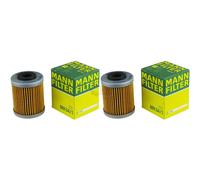 2X Original MANN-FILTER Filtro Olio MH 54/1