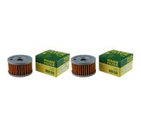 2X Original MANN-FILTER Filtro Olio MH 68