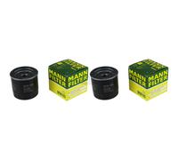 2X Original MANN-FILTER Filtro Olio MW 65