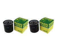2X Original MANN-FILTER Filtro Olio MW 68
