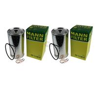 2X Original MANN-FILTER Filtro Olio PF 1190 X Filtro Olio