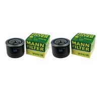 2X Original MANN-FILTER Filtro Olio W 914/26