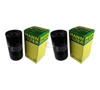 2X Original MANN-FILTER Filtro Olio WP 12 308