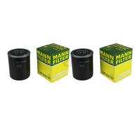 2X Original MANN-FILTER Filtro Olio WP 928/82