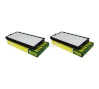 2X Original MANN-FILTER Filtro Pollen Per L'Abitacolo Filtro Abitacolo CU 3338