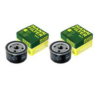 2X Original MANN Filtro Olio MW 75