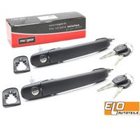 2X ORIGINAL MAXGEAR MANIGLIA CHIAVE CILINDRO DI CHIUSURA ANTERIORE VW POLO 6N