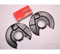 2X ORIGINAL METZGER ANKERBLECH SPRITZBLECH BREMSSCHEIBI ANTERIORI BMW 3ER E30