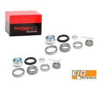 2x ORIGINAL METZGER MOZZO Ruota Cuscinetto Posteriore Set per AUDI SEAT SKODA