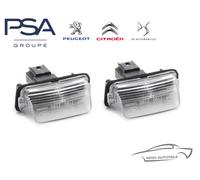 2X ORIGINAL Peugeot Citroen Luce Targa DS 6340.A3