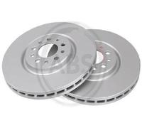 2X Originale A.B.S. Dischi Freno 17594 Alfa Romeo Jeep ABS 330x28 Mm