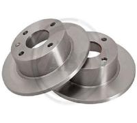 2x Originale A.B.S. Disco Freno 15727 239x10 mm Per Ford 4 Fori Pieno