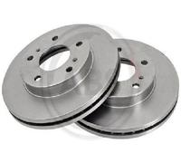 2x Originale A. B. S. Disco Freno 16497 per Nissan