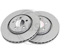 2x Originale A.B.S. Disco Freno Ventilato 280 mm 22 mm 16080 Per Seat VW