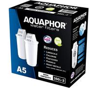 2x Originale Aquaphor A5 Wasserfilter-Filterkartusche, Protezione Calcare,