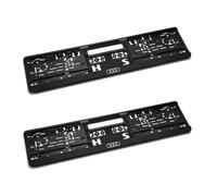2X Originale Audi Supporto Targa Supporto Targa Audi Anelli 3292100100