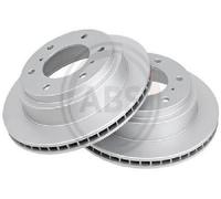 2x Originale Bremsscheibe A.B.S. 17130 300 mm Mitsubishi, Ventilata