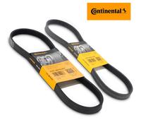 2X Originale Continental Cinghia Scanalata Per Ford Focus 2 Focus III Volvo C30
