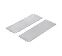 2X Originale Copertura Lampada Griglia Protezione Cappa Bosch Siemens 00264984