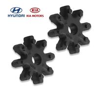 2x Originale Flessibile Servosterzo Cambio Accoppiatori per Hyundai Kia