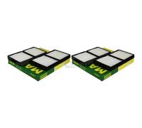 2x Originale MANN-FILTER Filtro Aria Abitacolo Filtro Antipolline CU 2033-2