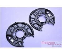 2X ORIGINALE METZGER COPERCHIO POSTERIORE ANKERBLECH 2034230320 2034230420