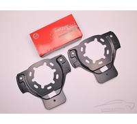 2x Originale Metzger Piastra di Ancoraggio Disco Lamiera Paraspruzzi Ant. Opel G