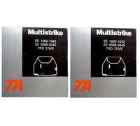 2x Originale Nastro Tg. 185 Multi Strike Adler Royal Se 1010 1015 1030 1040 1041