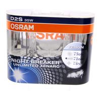 2x Originale Osram Lampadina Allo Xeno D2S Night Breaker Unlimited +70% Luce #36