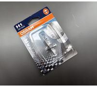 2x Originale Osram Silverstar 2.0 Lampadina Abbagliante H1 12V 55W 64150SV2-01