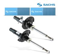 2x Originale Sachs Ammortizzatori Pressione a Gas Frontale per Peugeot 207 Wa Wc