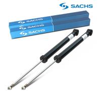2x Originale Sachs Ammortizzatori Pressione a Gas Posteriore Per VW Polo Fox 9A4