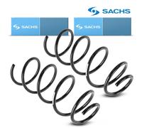 2x Originale Sachs Molla Anteriore Per BMW 3ER E90 E91 1ER E81 E82 E87 E88