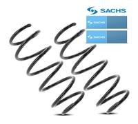 2x Originale Sachs Molla Anteriore Per Ford Fiesta VI CB1 Ccn 2008-2012