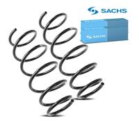 2x Originale Sachs Molla Anteriore Per Toyota Yaris SCP9 NSP9 KSP9 ZSP9 NCP9