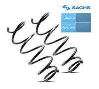 2x Originale Sachs Molla Anteriore Per Toyota Yaris SCP9 NSP9 KSP9 ZSP9 NCP9