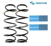 2x Originale Sachs Molla Anteriore Per VW Polo Skoda Fabia I II Roomster 5J