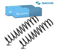 2x Originale Sachs Molla Posteriore Per Mitsubishi Carisma Da Dg A 1.3-1.9