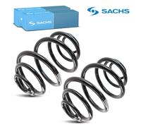 2x Originale Sachs Molla Posteriore Per Opel Astra F Cc Kadett E Cc T92