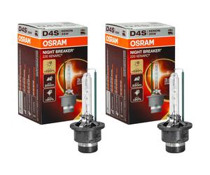 2x OSRAM D4S XENARC XENON NIGHT BREAKER 220% +220 4400K 2024/25 Lampadina