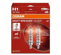 2x OSRAM H1 Lampadina faro di profondità 12V 55W P14.5s Abbagliante 64150NBS-2HB
