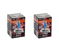 2x OSRAM H4 Notte Breaker Laser Next Generation 3900 K 1650/1000 Lm Lampadine