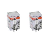 2x OSRAM H7 Classic 1500 Lm Bruciatore Lampadina Pera